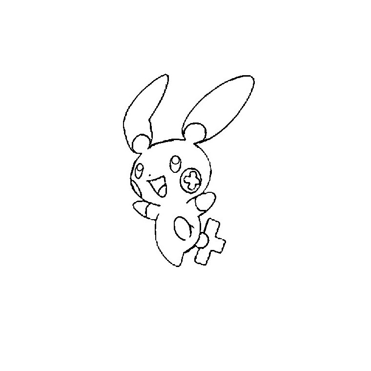 coloriage pokemon posipi